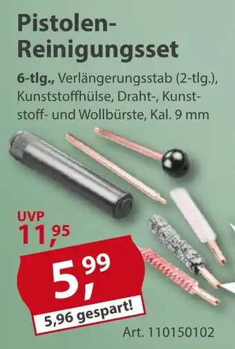 Sonderpreis Baumarkt Pistolen- Reinigungsset Angebot