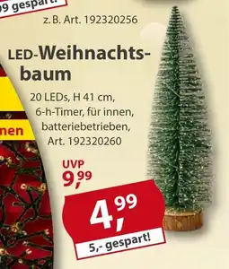 Sonderpreis Baumarkt LED-Weihnachtsbaum Angebot