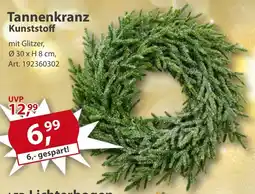 Sonderpreis Baumarkt Tannenkranz Kunststoff Angebot