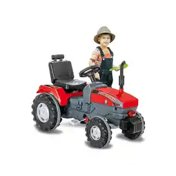 Netto Marken-Discount Trettraktor Power Drag rot Angebot