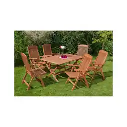 Netto Marken-Discount Merxx Maracaibo Set 7tlg. Klapptisch Angebot