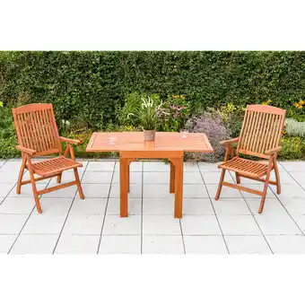 Netto Marken-Discount Merxx Maracaibo Set 3tlg. Balkonausziehtisch Angebot