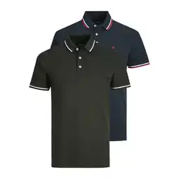 Netto Marken-Discount Jack & Jones Shirts 2 Pack Poloshirts JJEPAULOS POLO Angebot