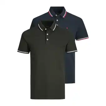 Netto Marken-Discount Jack & Jones Shirts 2 Pack Poloshirts JJEPAULOS POLO Angebot