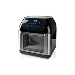 Netto Marken-Discount Heißluft Friteuse 12 l Timer: 60 min Anzahl voreingestellter Programme: 9 Digital Schwarz Angebot