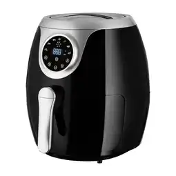 Netto Marken-Discount Heißluftfritteuse XXL 5,6 l 1800 W AF410 Schwarz/Silber Angebot