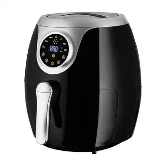 Netto Marken-Discount Heißluftfritteuse XXL 5,6 l 1800 W AF410 Schwarz/Silber Angebot