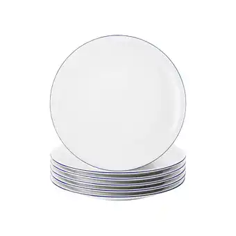 Netto Marken-Discount Seltmann Weiden Frühstücksteller Compact Blaurand ø 19,3 cm 6er Set Angebot