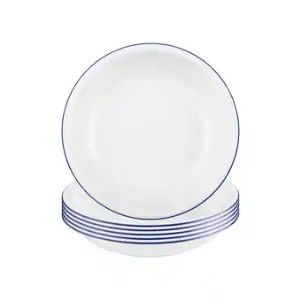 Netto Marken-Discount Seltmann Weiden Suppenteller Compact Blaurand ø 20,2 cm 6er Set Angebot