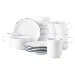 Netto Marken-Discount Seltmann Weiden Frühstücks-Set Compact Blaurand 18er Set Angebot