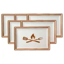 Netto Marken-Discount Ritzenhoff & Breker Platten Rusty 34 x 23 cm 6er Set Angebot