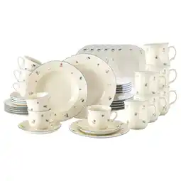 Netto Marken-Discount Seltmann Weiden Kombiservice Marieluise Streublume 42er Set Angebot