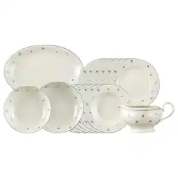 Netto Marken-Discount Seltmann Weiden Tafelservice Marieluise Streublumen 16er Set Angebot