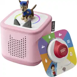 Netto Marken-Discount Tonies Lautsprecher Toniebox 2 Rosa Play Set Paw Patrol Chase Angebot