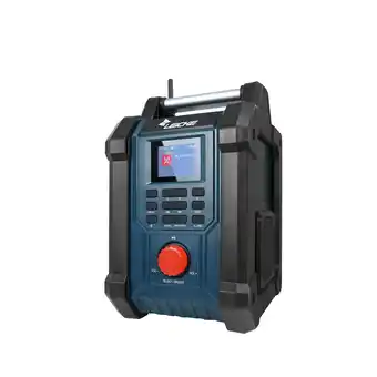 Netto Marken-Discount LEICKE DAB+ Baustellenradio, staub- und spritzwassergeschützt, Dual-Weckalarm Angebot