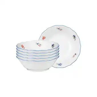 Netto Marken-Discount Seltmann Weiden Dessertschalen Sonate Nostalgie ø 15,3 cm 6er Set Angebot