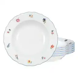 Netto Marken-Discount Seltmann Weiden Suppenteller Sonate Nostalgie ø 22,4 cm 6er Set Angebot