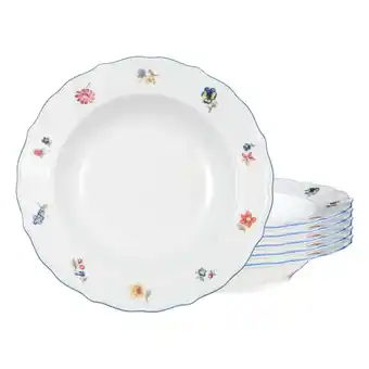 Netto Marken-Discount Seltmann Weiden Suppenteller Sonate Nostalgie ø 22,4 cm 6er Set Angebot