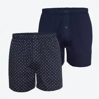 NKD Herren-Boxershorts aus Baumwolle, 2er-Pack Angebot