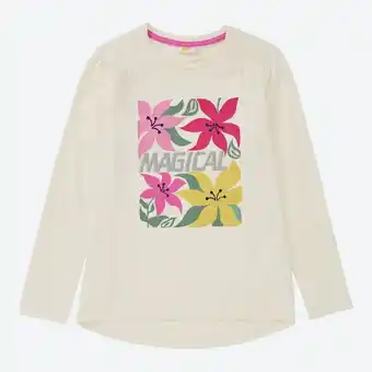 NKD Kinder-Mädchen-Langarmshirt mit Glitzer-Druck Angebot