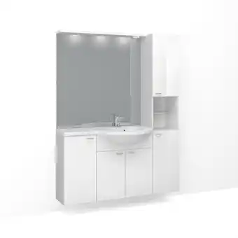 toom Baumarkt Astor Badmöbelset 'Bellaria' weiß Angebot