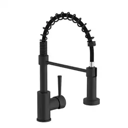 toom Baumarkt Lenz Küchenarmatur 'Nova' schwarz-matt mit Pendelbrause Angebot