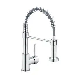 toom Baumarkt Lenz Küchenarmatur 'Nova' chromfarben mit Pendelbrause Angebot