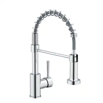 toom Baumarkt Lenz Küchenarmatur 'Nova' chromfarben mit Pendelbrause Angebot