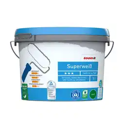 toom Baumarkt toom Superweiß matt 1 l Angebot
