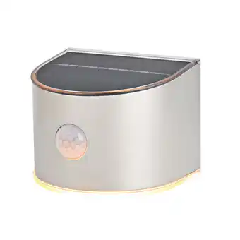 toom Baumarkt toom Solar-Wandleuchte 'Brasilia' silbern 10 x 9,6 x 7,8 cm Angebot