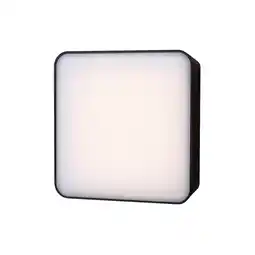 toom Baumarkt toom LED-Wandleuchte 'Warschau' schwarz 15 x 15 x 5,8 cm Angebot