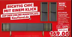 Kaufland SKYE DECOR TV-Schrank-Set GOLD LINE Angebot