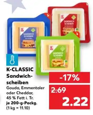 Kaufland K-CLASSIC Sandwichscheiben Angebot