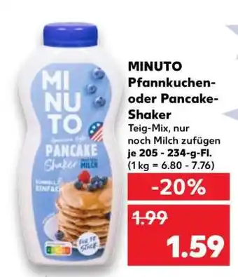 Kaufland MINUTO Pfannkuchen- oder Pancake-Shaker Angebot
