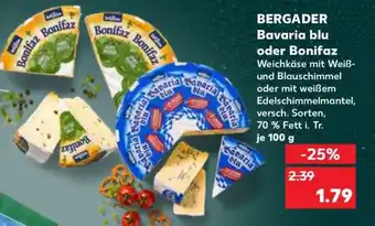 Kaufland BERGADER Bavaria blu oder Bonifaz Angebot