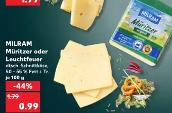 Kaufland MILRAM Müritzer oder Leuchtfeuer Angebot