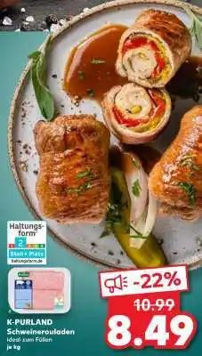 Kaufland K-PURLAND Schweinerouladen Angebot