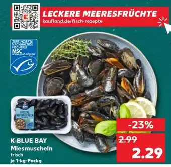Kaufland K-BLUE BAY Miesmuscheln Angebot