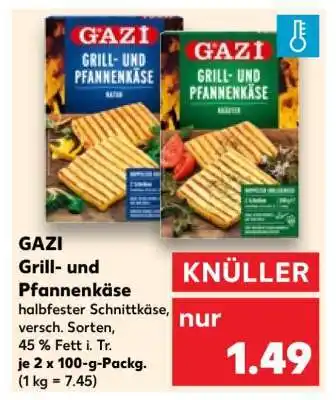 Kaufland GAZI Grill- und Pfannenkäse Angebot