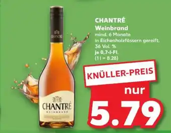 Kaufland Chantré Weinbrand Angebot