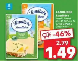 Kaufland Landliebe Landkäse Angebot