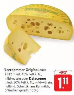 Edeka Leerdammer Original Angebot