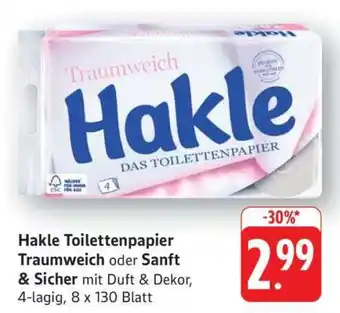 Edeka Hakle Toilettenpapier Traumweich Angebot