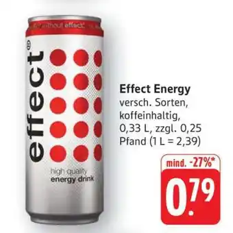 Edeka Effect Energy Angebot