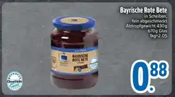Edeka Bayrische Rote Bete Angebot