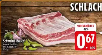 Edeka Schweine-Bauch Angebot