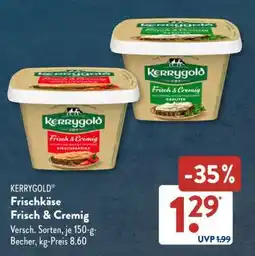 Aldi Süd KERRYGOLD Frischkäse Frisch & Cremig Angebot