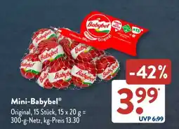 Aldi Süd Mini-Babybel Angebot