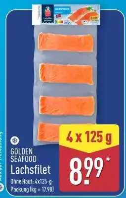 Aldi Nord GOLDEN SEAFOOD Lachsfilet Angebot