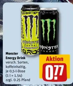 REWE Monster energy drink Angebot